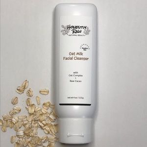 Oat Milk Facial Cleanser 4 oz | Handmade | Sensitive Skin | Colloidal Oatmeal